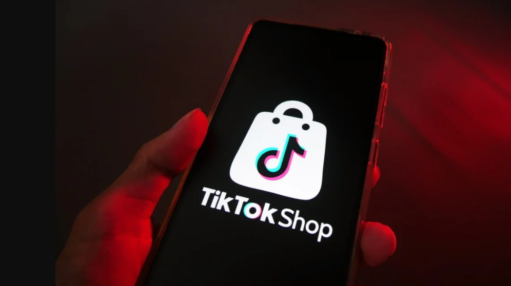 Smartphone displaying TikTok Shop logo, representing opportunities for TikTok monetization and eCommerce growth.